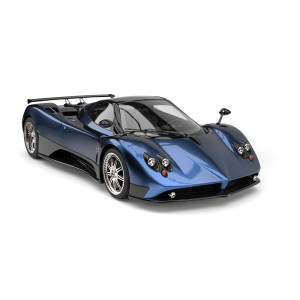 عکس 8k ماشین اسپرت فورد آبی رنگ با کیفیت بالا