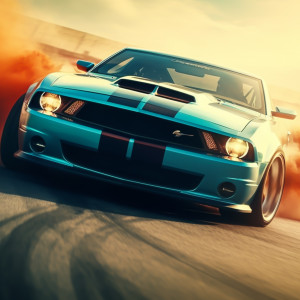 عکس ماشین اسپرت فورد موستانگ ford mustang mach