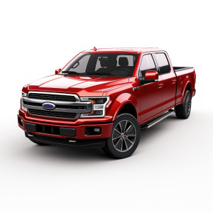 عکس jpg ماشین شاسی بلند قرمز خفن با کیفیت بالا