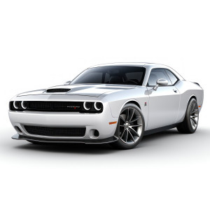 عکس ماشین خفن کلاسیک با کیفیت بالا و پس زمینه سفید