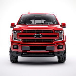 عکس ماشین شاسی بلند قرمز رنگ اسپرت با کیفیت بالا