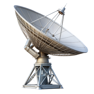 عکس png دیش ماهواره ارتباطی با کیفیت بالا و خام