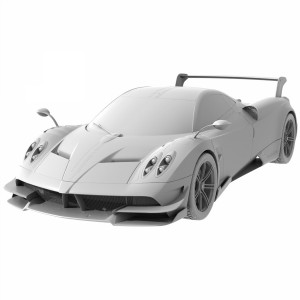 مدل سه بعدی ماشین اسپرت پاگانی  Pagani Huayra