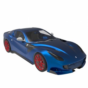 مدل سه بعدی 3D ماشین فراری  F 12 Ferrari