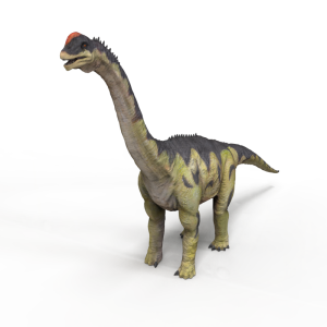مدل سه بعدی 3D دایناسور غول پیکر با کیفیت بالا