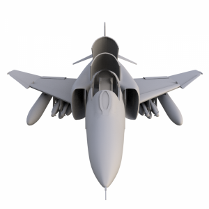 مدل سه بعدی جت جنگنده اف 4 فانتوم ارتش