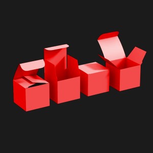 مدل سه بعدی جعبه در حالت های متفاوت