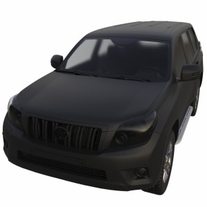 مدل سه بعدی 3D ماشین پرادو تویوتا شاسی بلند