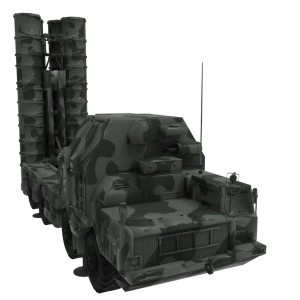 مدل سه بعدی 3D سامانه موشکی اس 300 روسیه