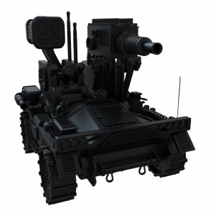 مدل سه بعدی 3D ربات جنگجو کنترل از راه دور