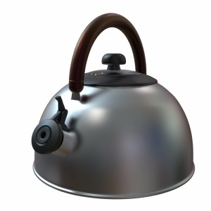 مدل سه بعدی کتری آشپزخانه