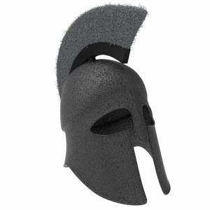 مدل سه بعدی کلاه نظامی رومی قدیمی