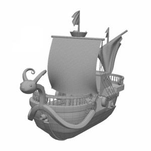 مدل سه بعدی کشتی فانتزی