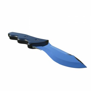مدل سه بعدی چاقوی شکاری
