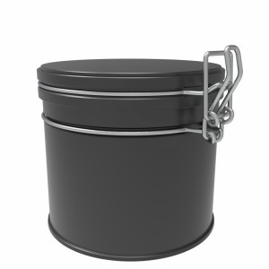 مدل سه بعدی قوطی فلزی