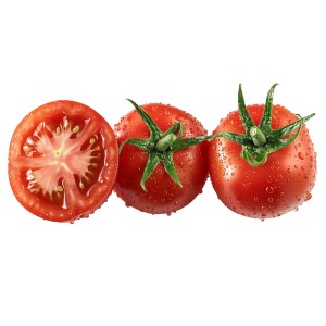 عکس 4k png گوجه فرنگی قرمز با کیفیت بالا