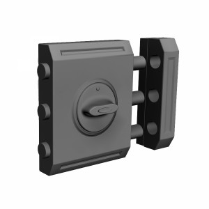 مدل سه بعدی فقل در ضد سرقت