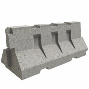 مدل سه بعدی 3D بلوک جاده ای نیوجرسی بتنی با کیفیت