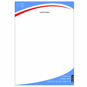 لایه باز سربرگ اداری با کیفیت بالا